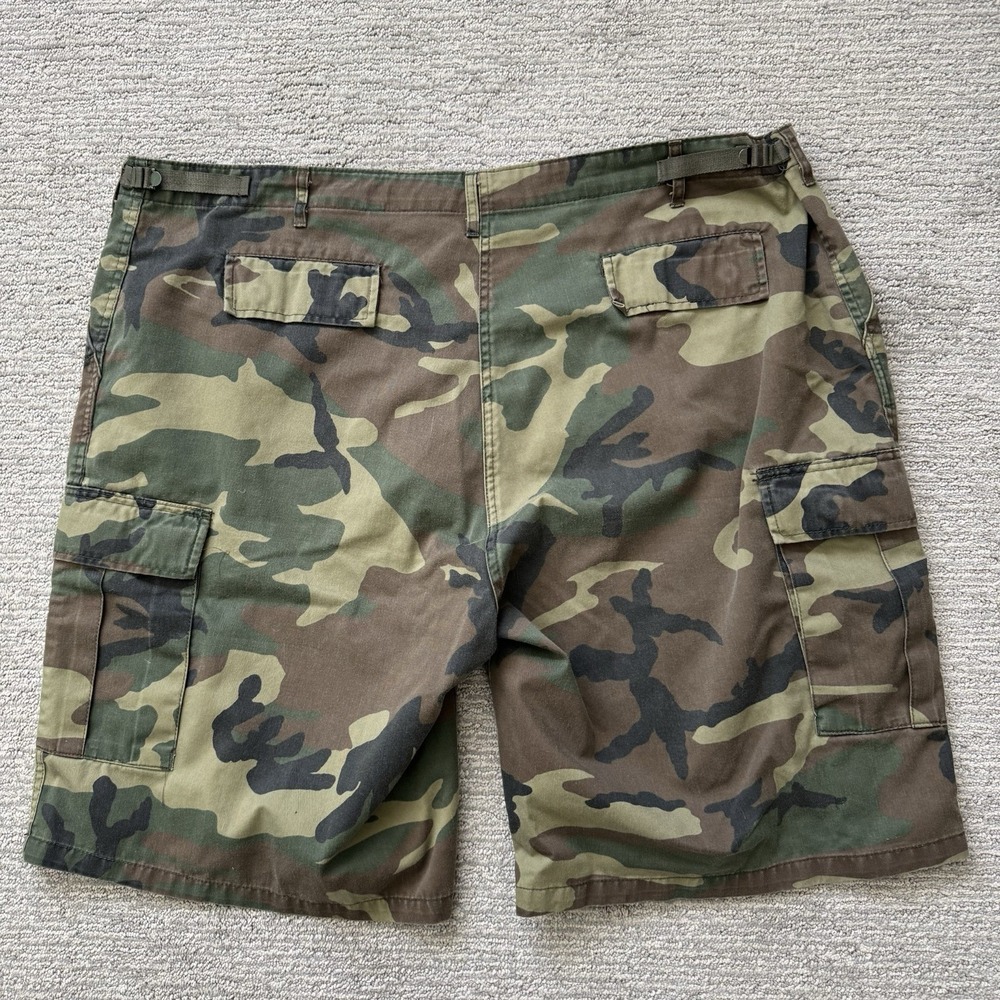 Rothco BDU Cargo Short Mens 3XL  Desert Camouflage Adjustable Waist 47-51‎ Army